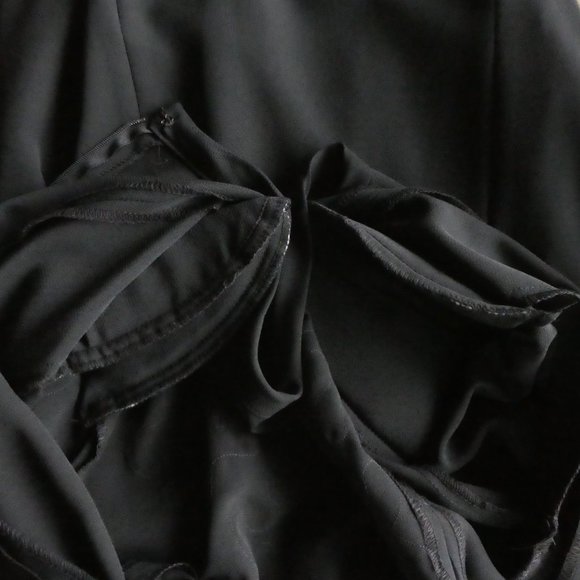 NEW Adolph Schuman For Lilli Ann Dress Vintage 60s RiC RaC Ribbon Zipper Peplum - Picture 8 of 11